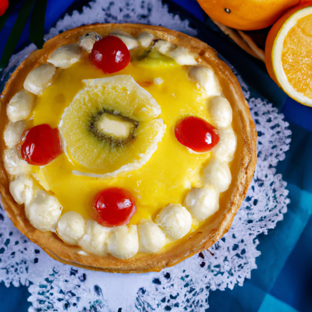 Ambrosia Cream Pie