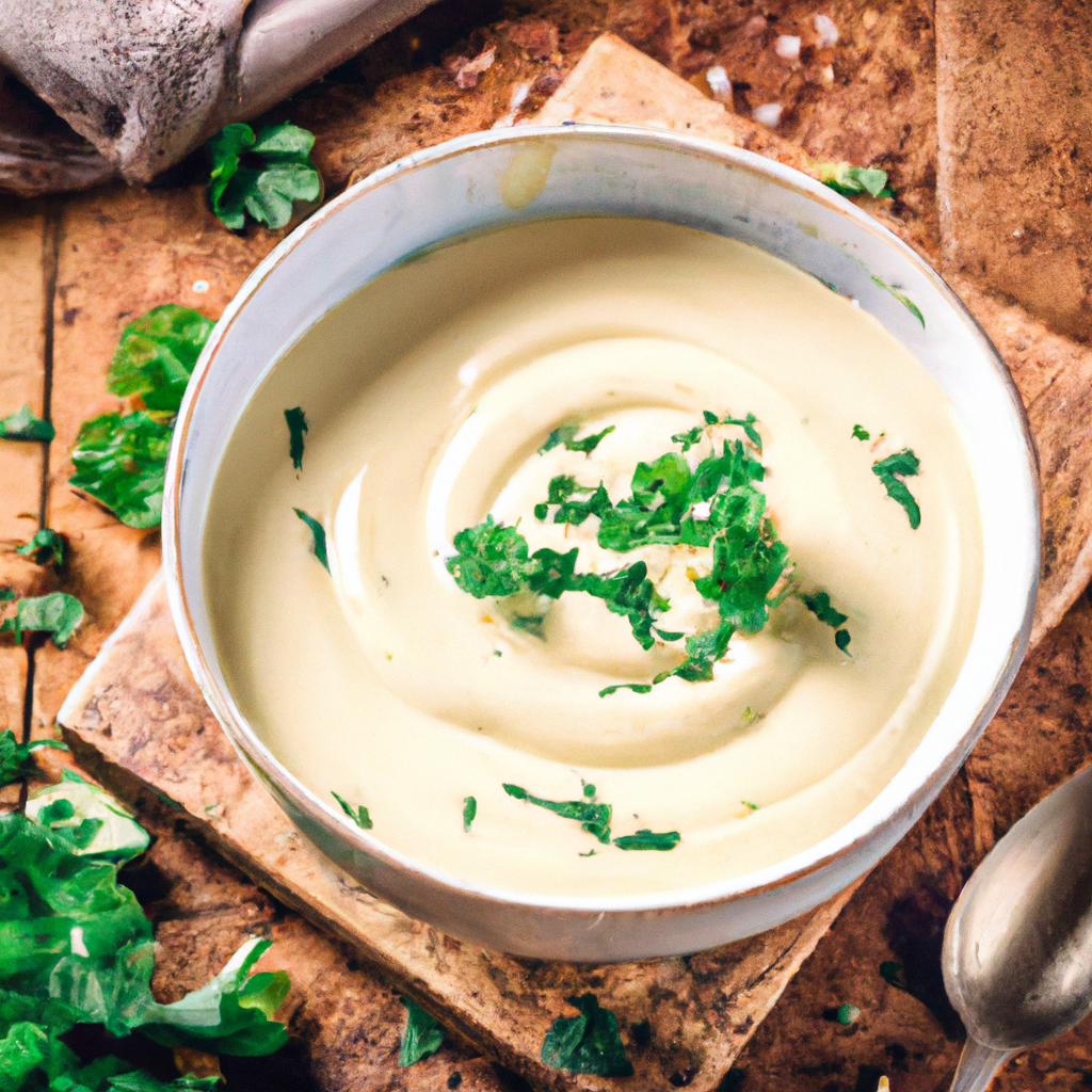 Cream Of Chicken And Vanilla Soup