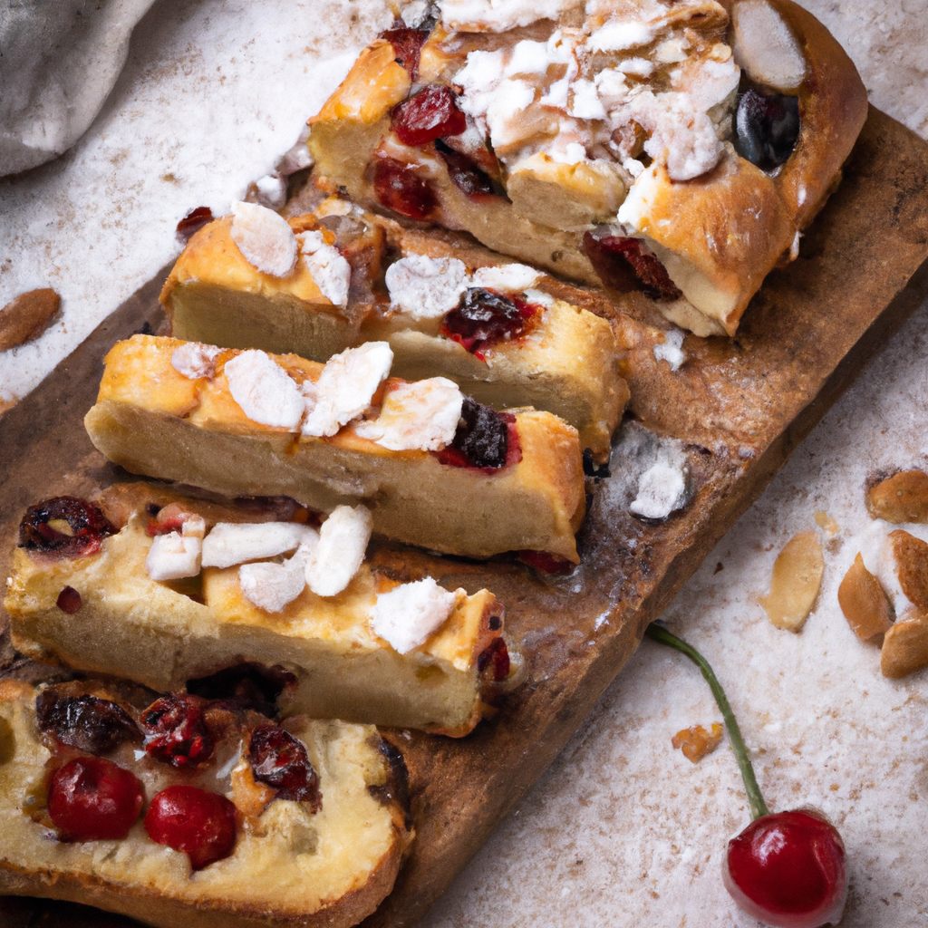 Cherry Almond Focaccia