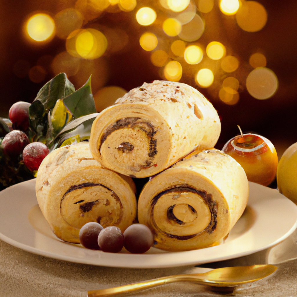 Christmas Fruit Rolls