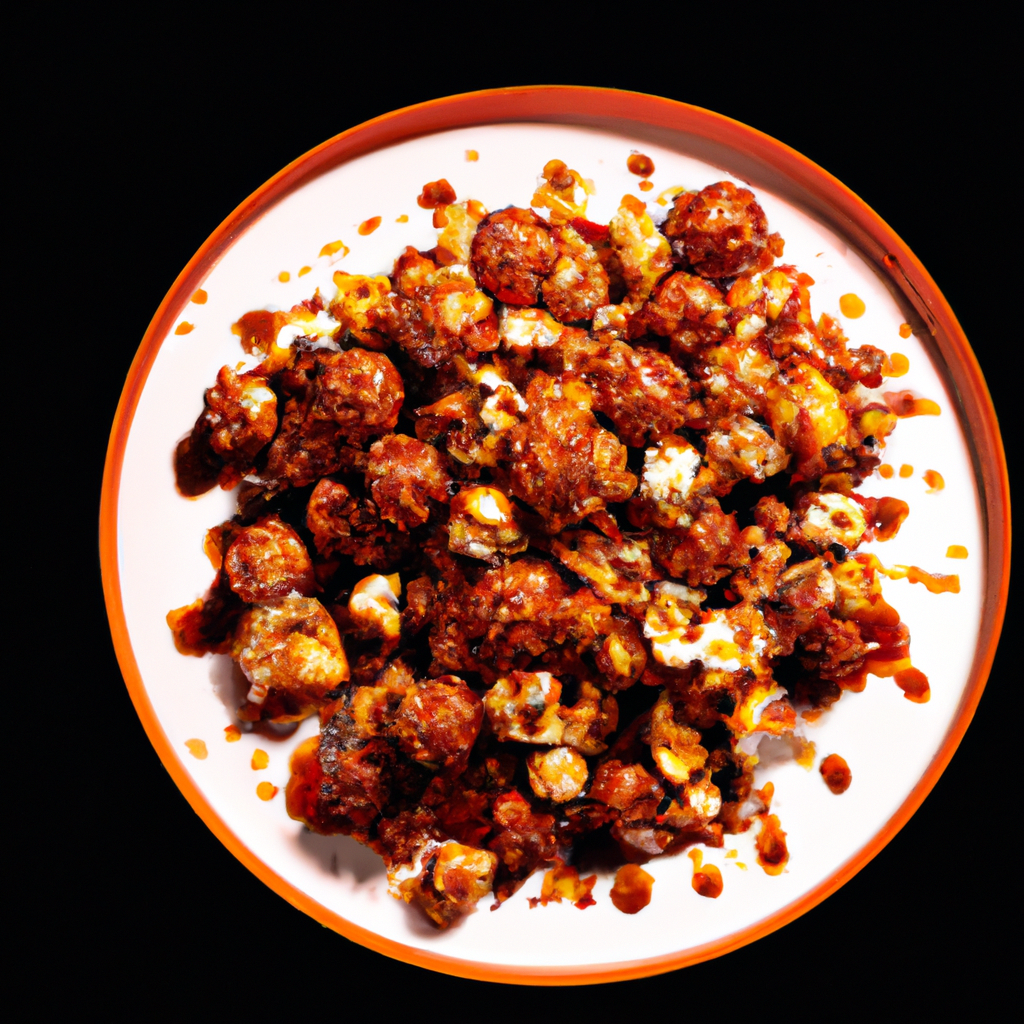 Chocolate Caramel Nut Popcorn