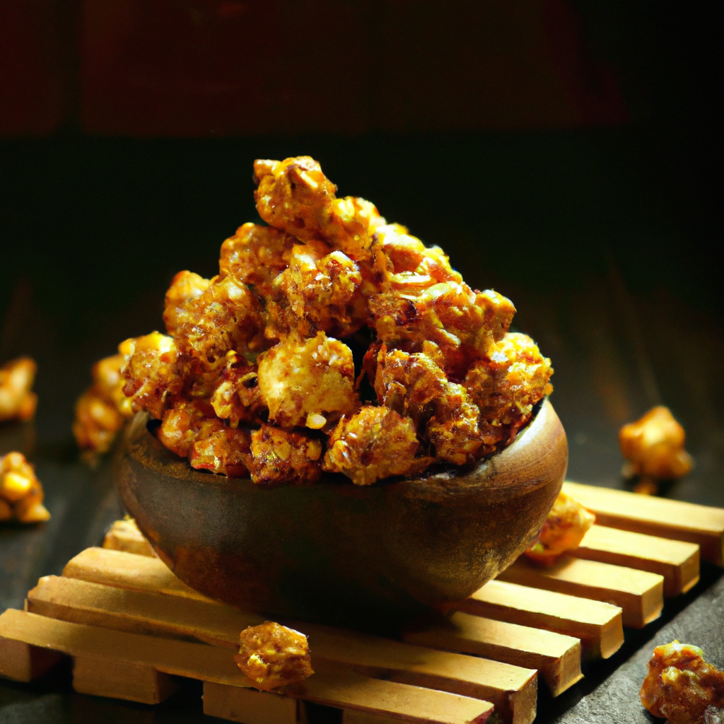 Crispy Caramel Corn