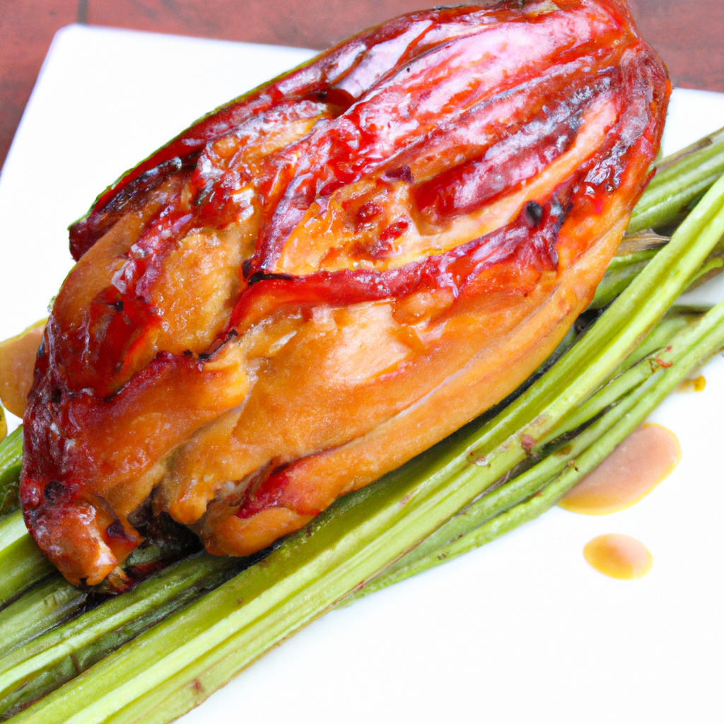 Rhubarb Grilled Chicken