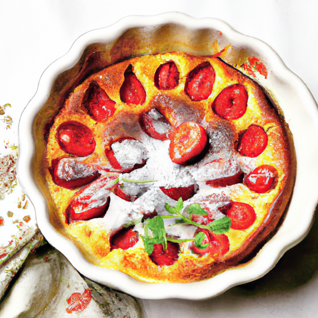 Strawberry Clafouti