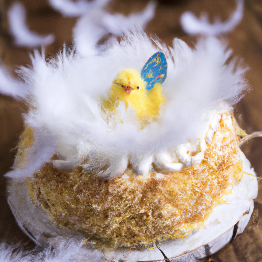 Easter Chick Cake