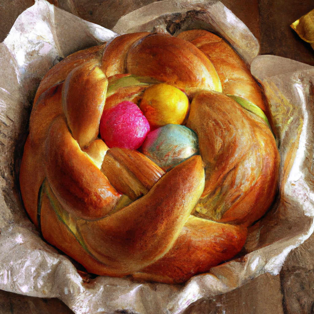 Easter Egg Bread