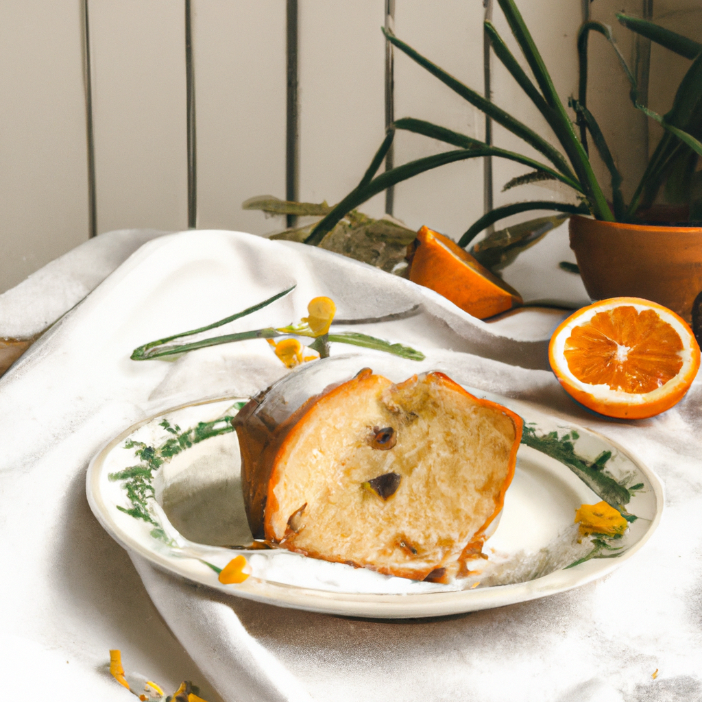 Herman Orange Raisin Cake