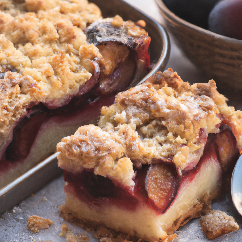 Pflaumenkuchen Aus Quarkolteig Mit Streuseln