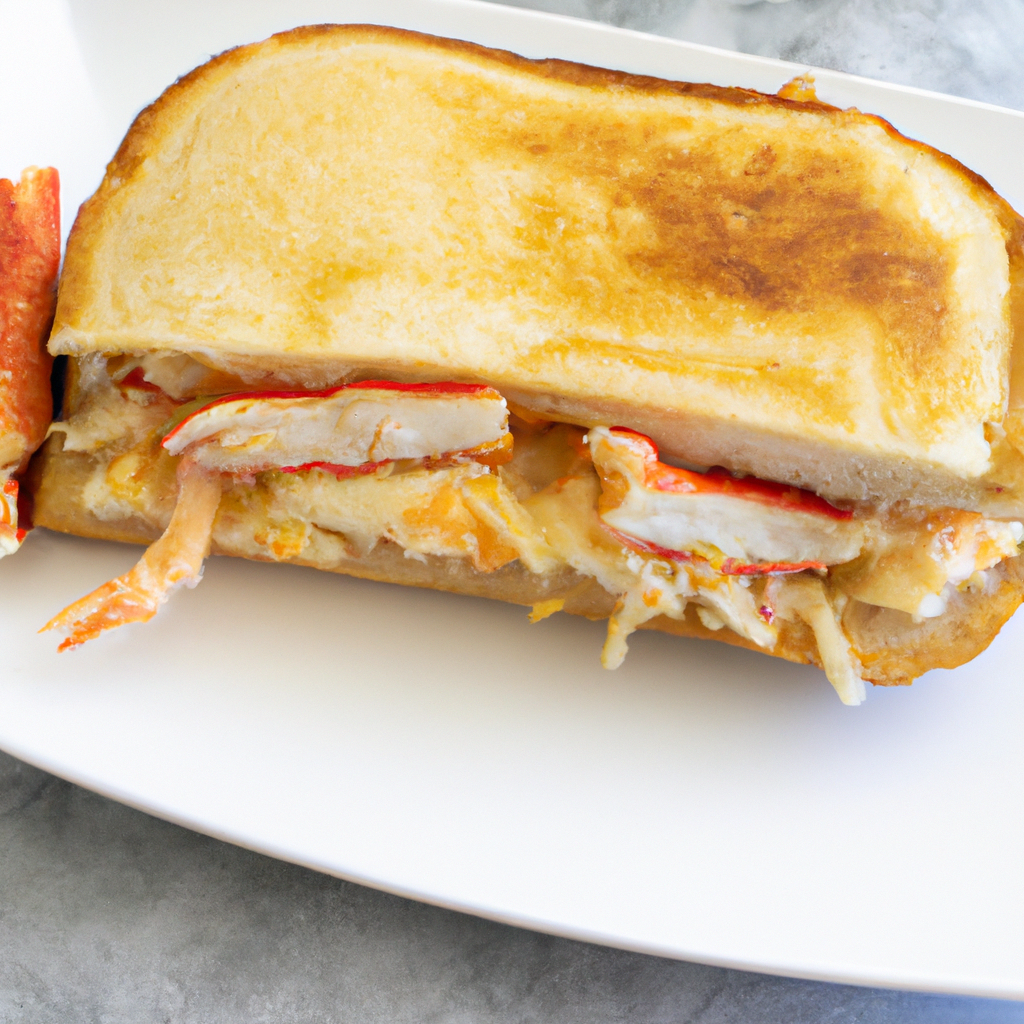 Baked Crabmeat Sandwich