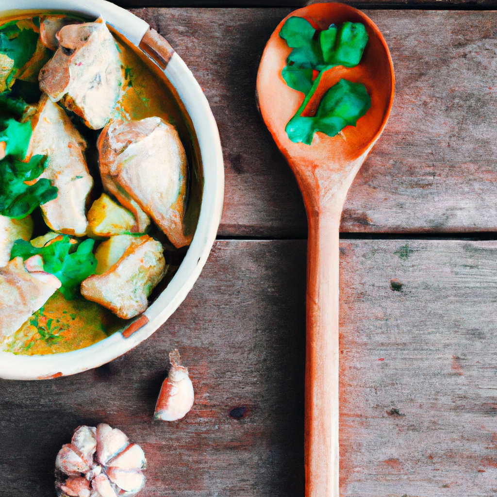 Chicken And Garlic Stew