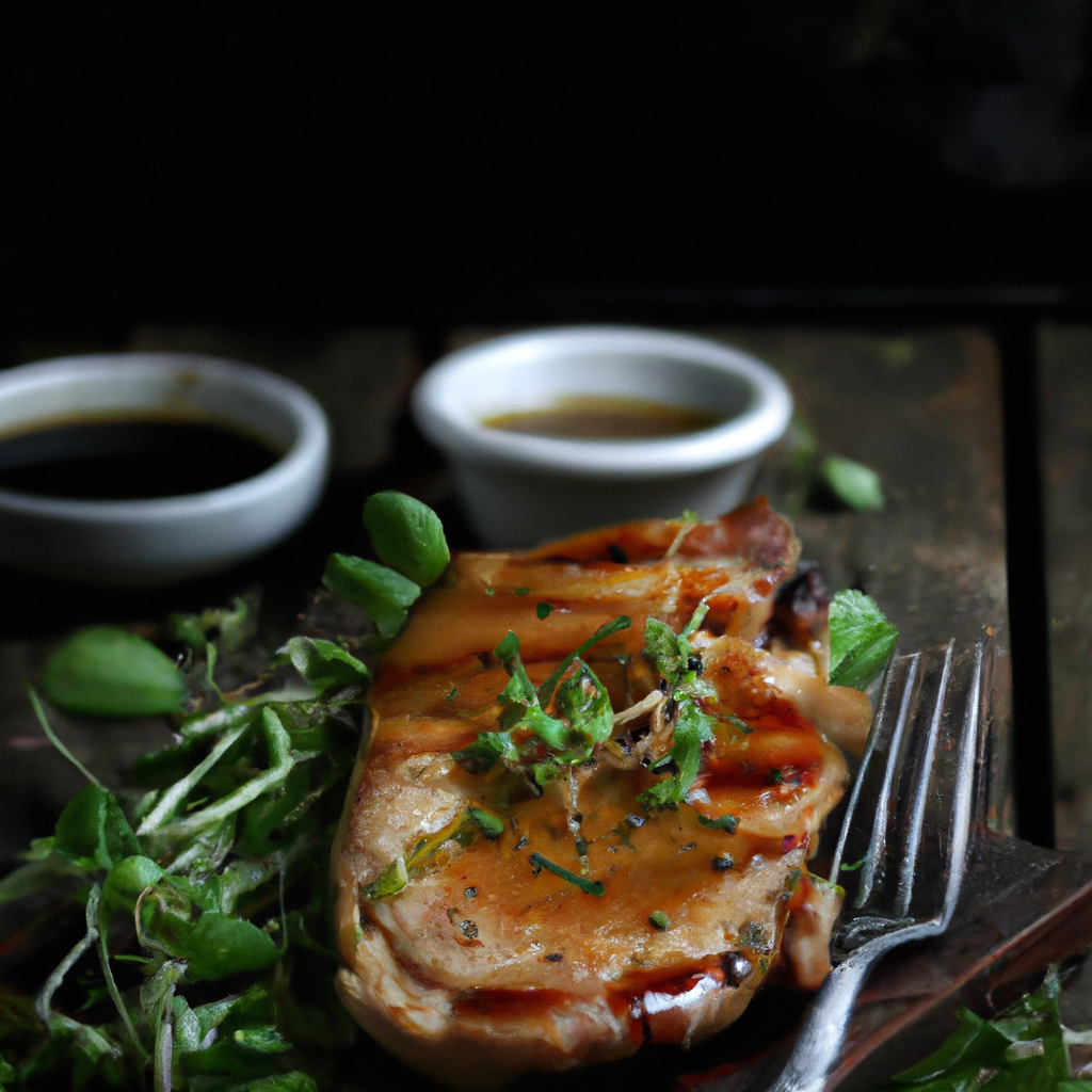 Honey And Herbs Grilled Pork