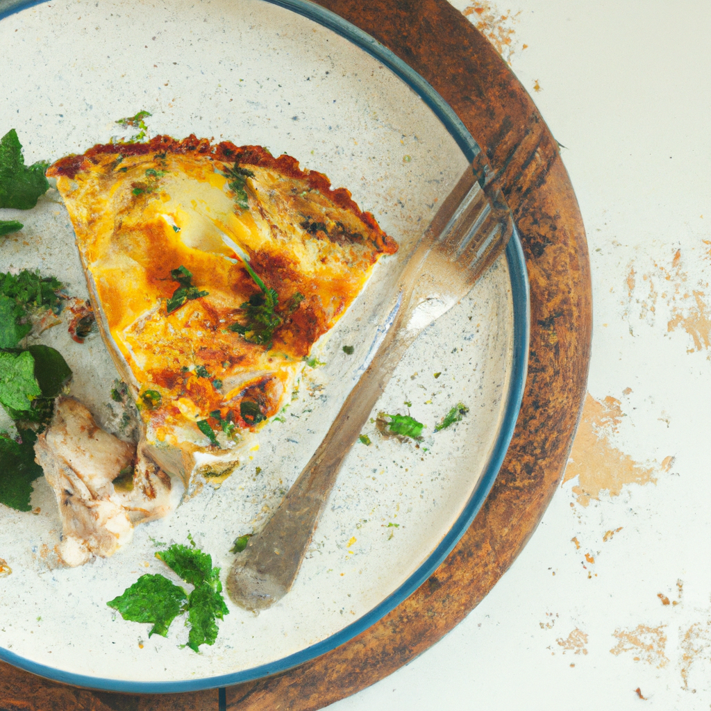 Chicken And Potato Quiche