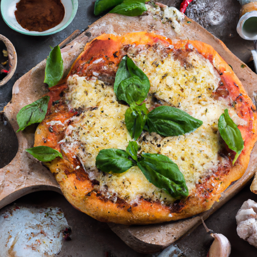 Roasted Garlic Pizza