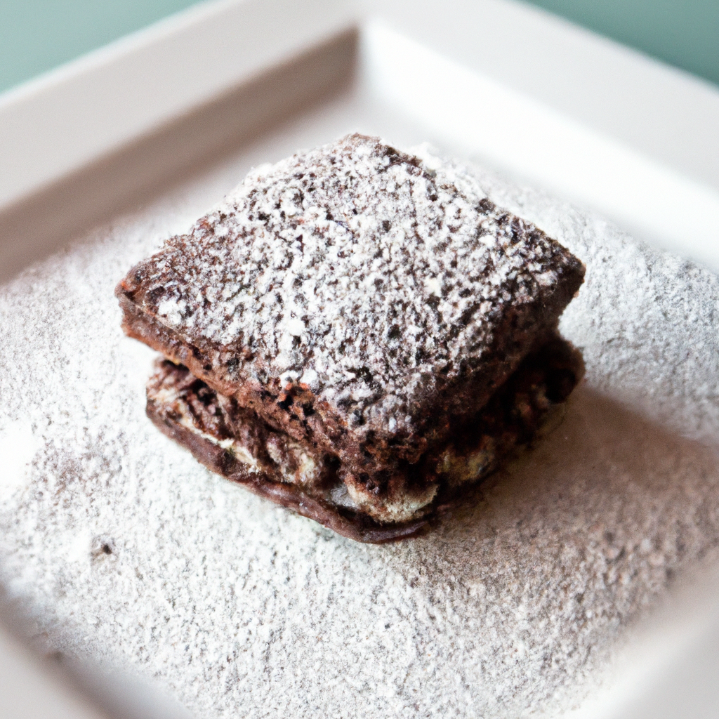 Almond Macaroon Brownies