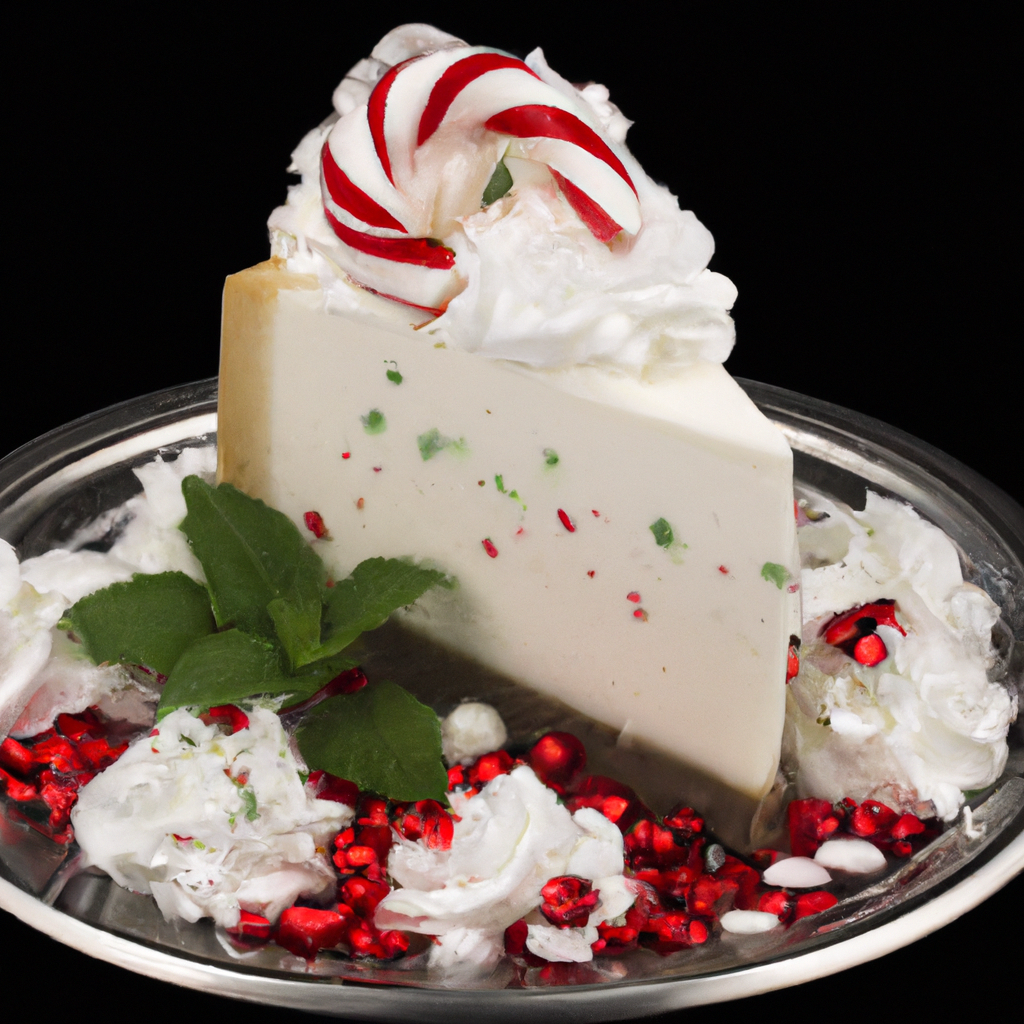 Christmas Peppermint Candy Cheesecake