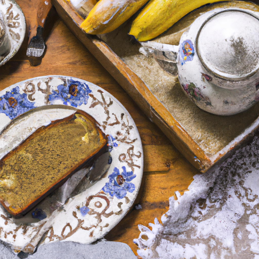 Banana Gingerbread Loaf