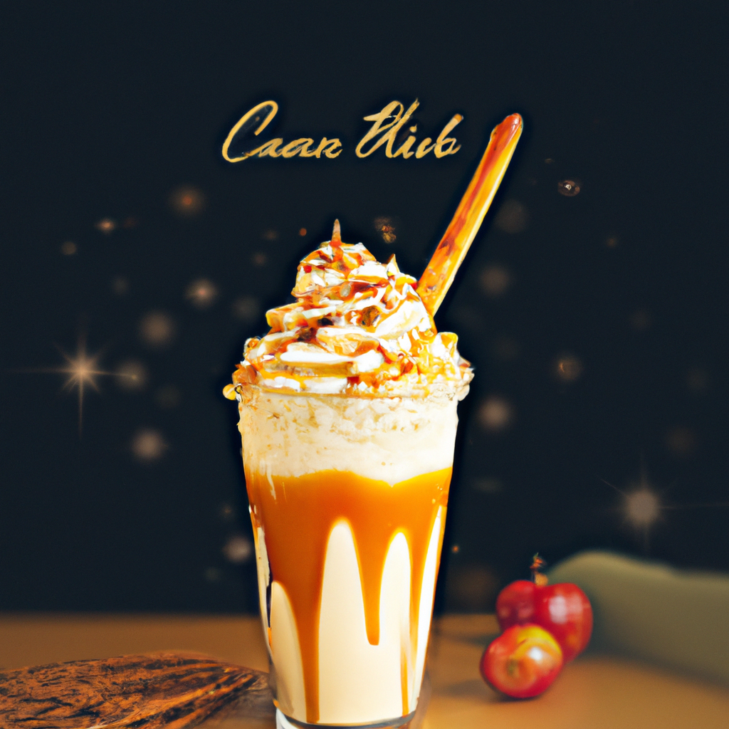Caramel Apple Milkshakes