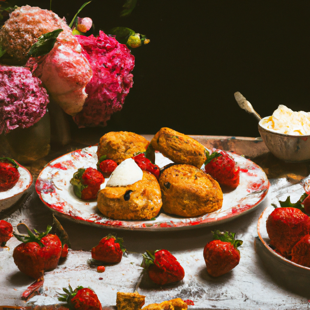 Strawberry Shortcake Scones