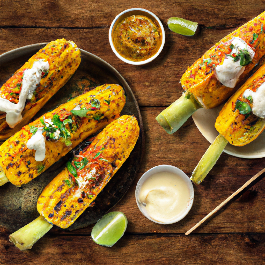 Spicy Grilled Corn