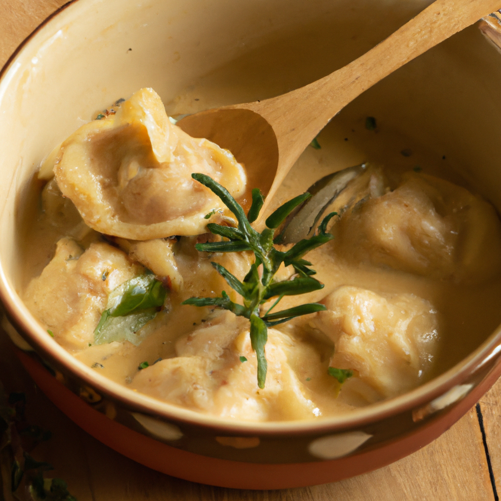 Chicken Stew With Rosemary Dumplings