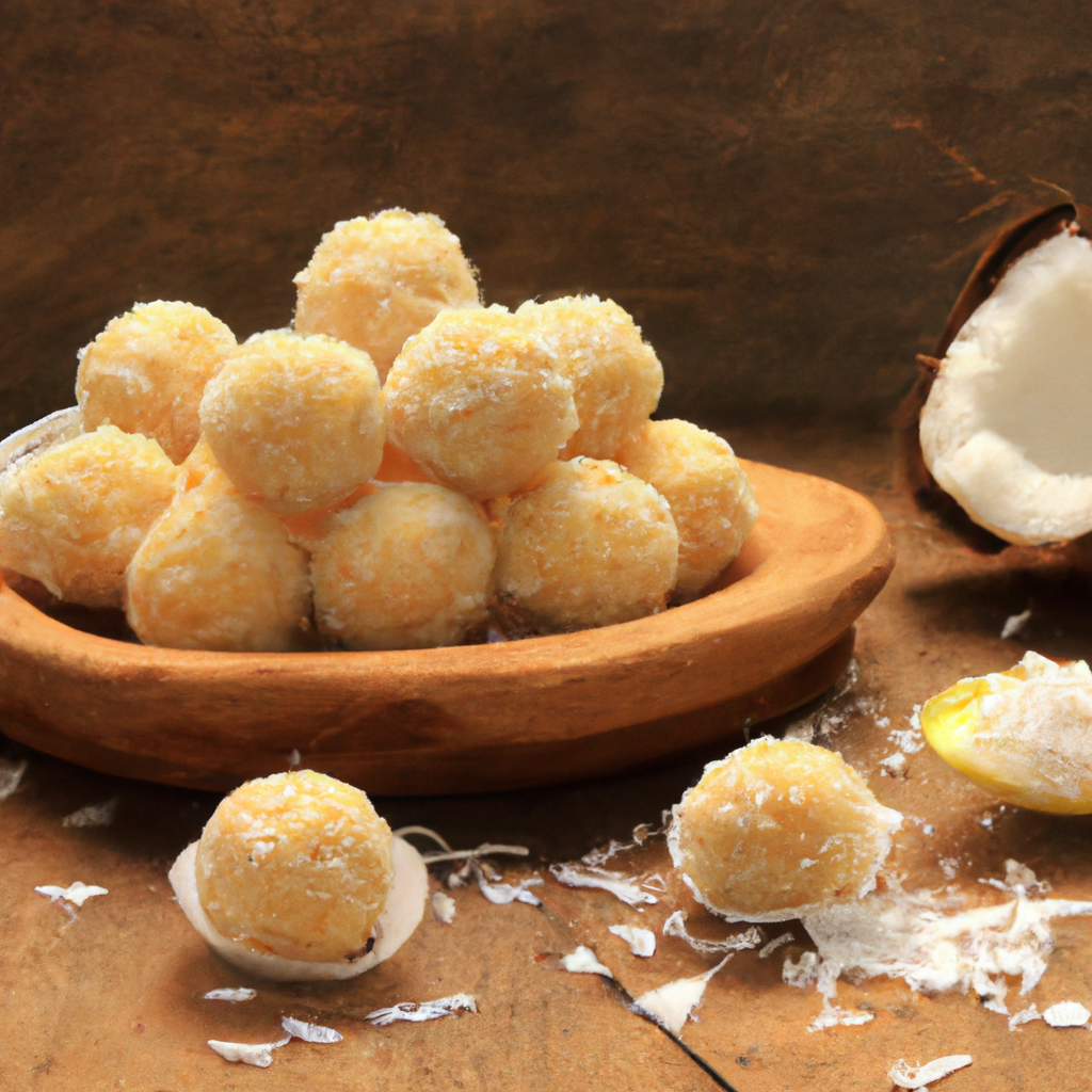 Toasted Coconut Truffles