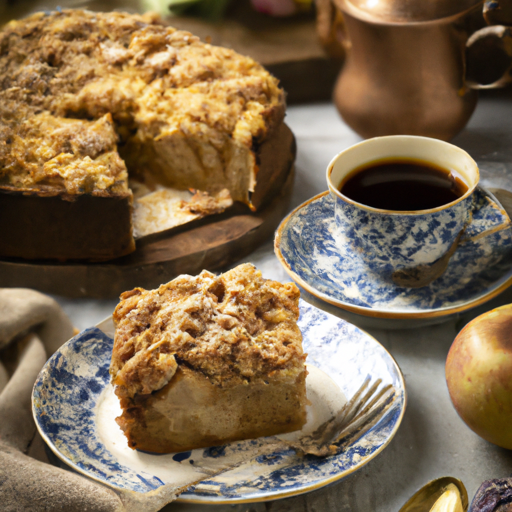 Apple Streusel Coffee Cake