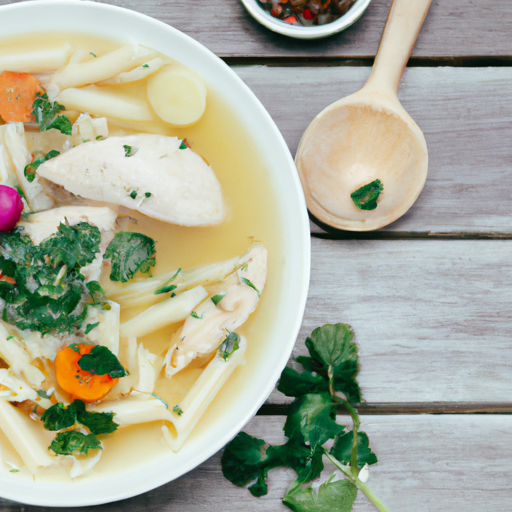 Chicken And Pasta Soup