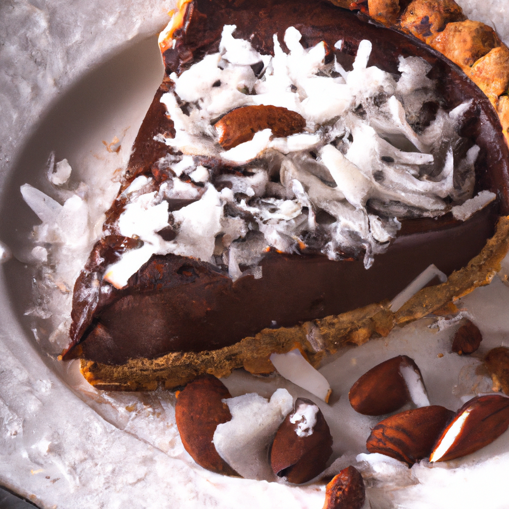 Almond Joy Chocolate Pie