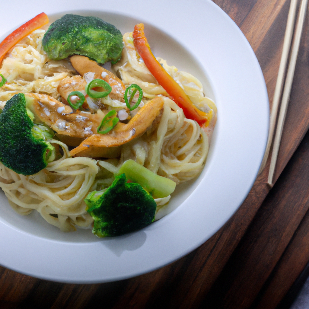 Asian Chicken And Noodles