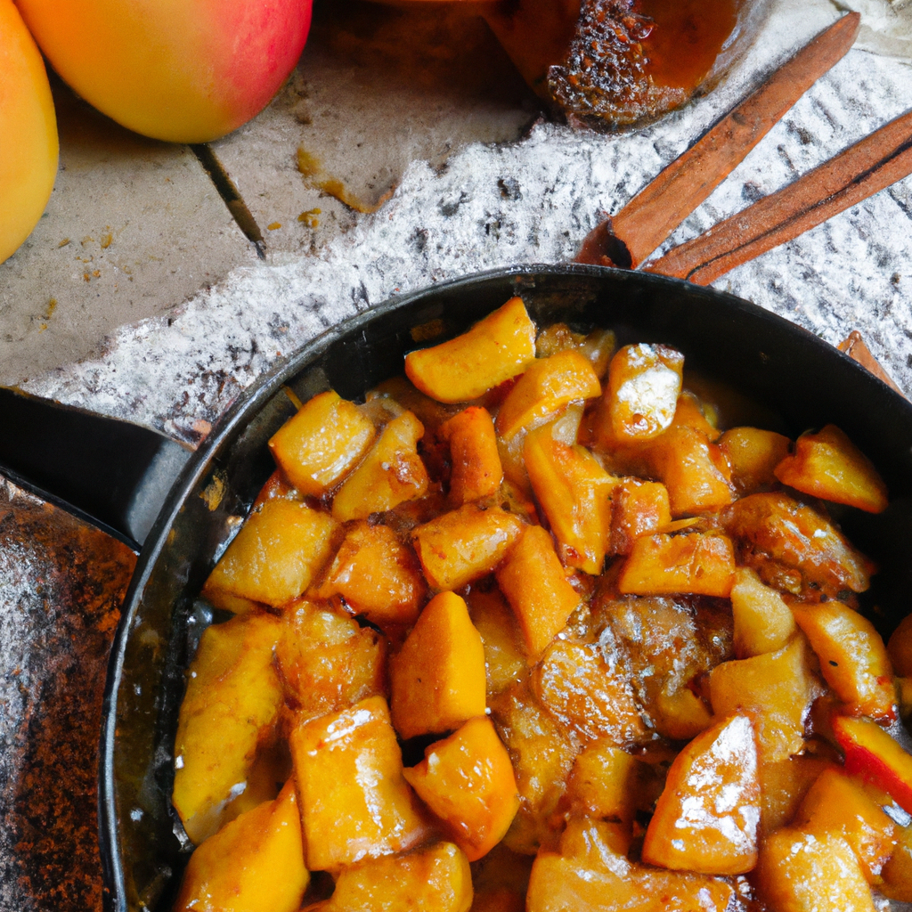 Buttery Cinnamon Skillet Apples