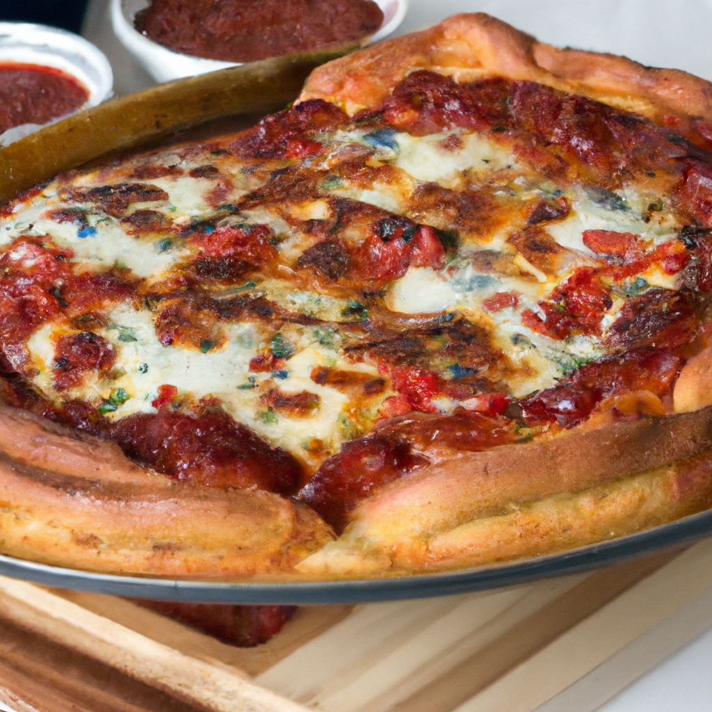 Chicago Deep Dish Pizza