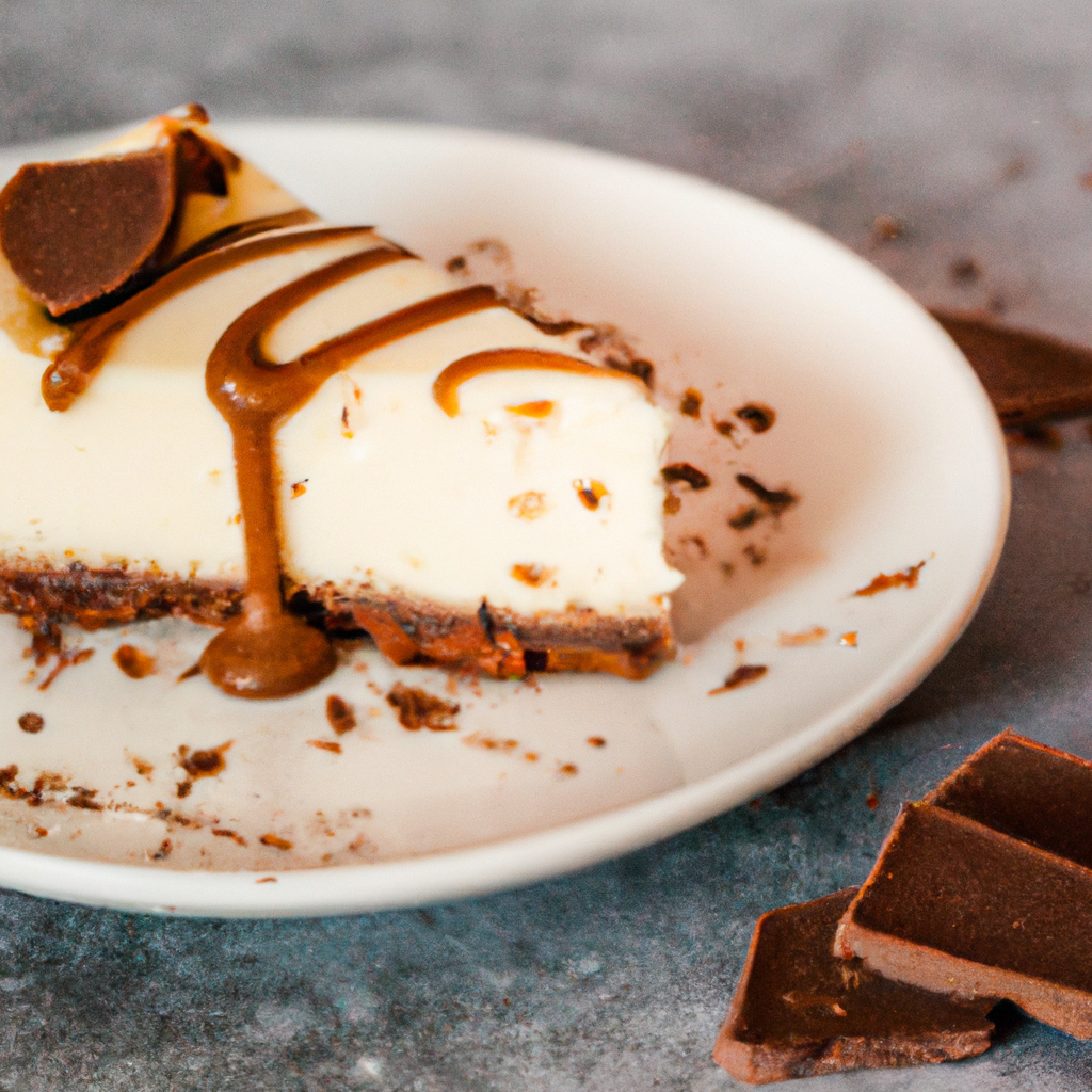 Kahlua And Caramilk Cheesecake