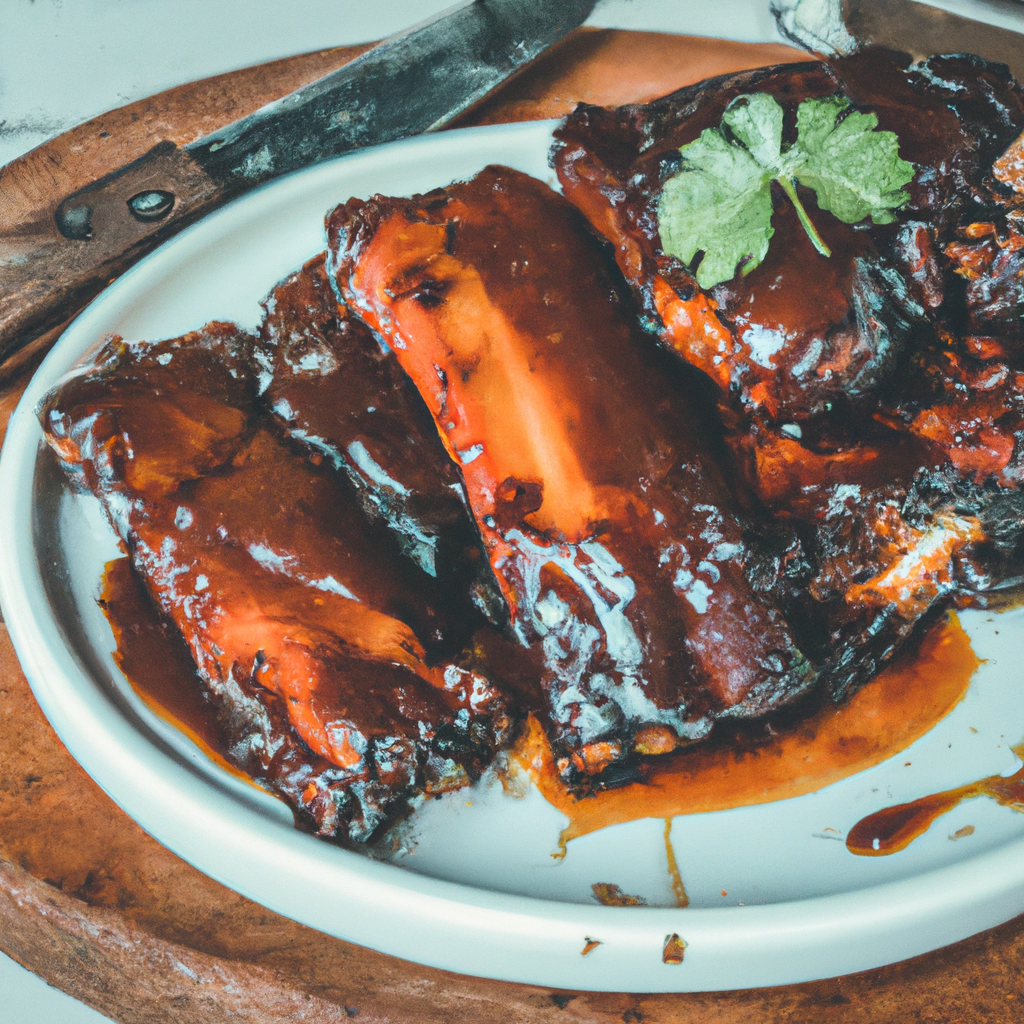 Maple Barbecued Spareribs