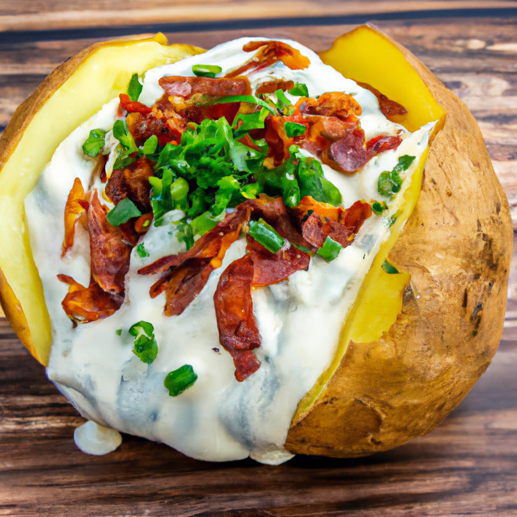 Restaurant Style Baked Potatoes