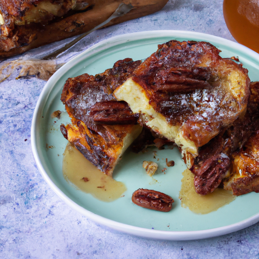 Baked Butter Pecan French Toast