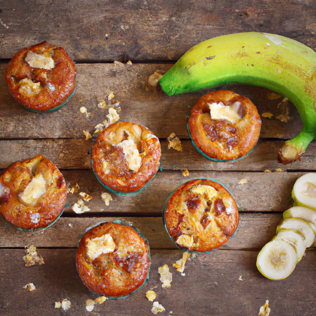 Banana Brickle Muffins