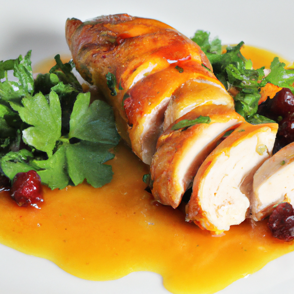 Orange Cranberry Chicken Breasts