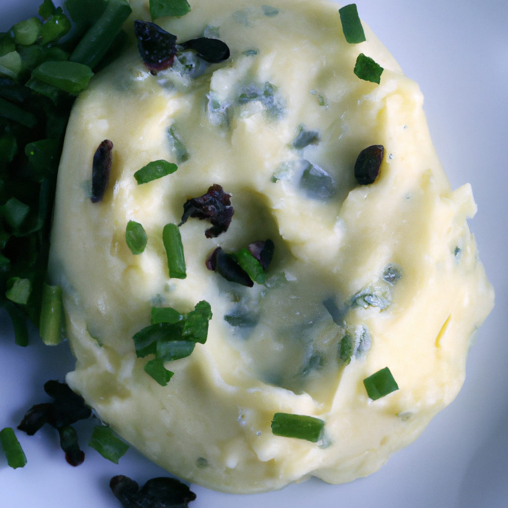 Blue Cheese And Chive Mashed Potatoes