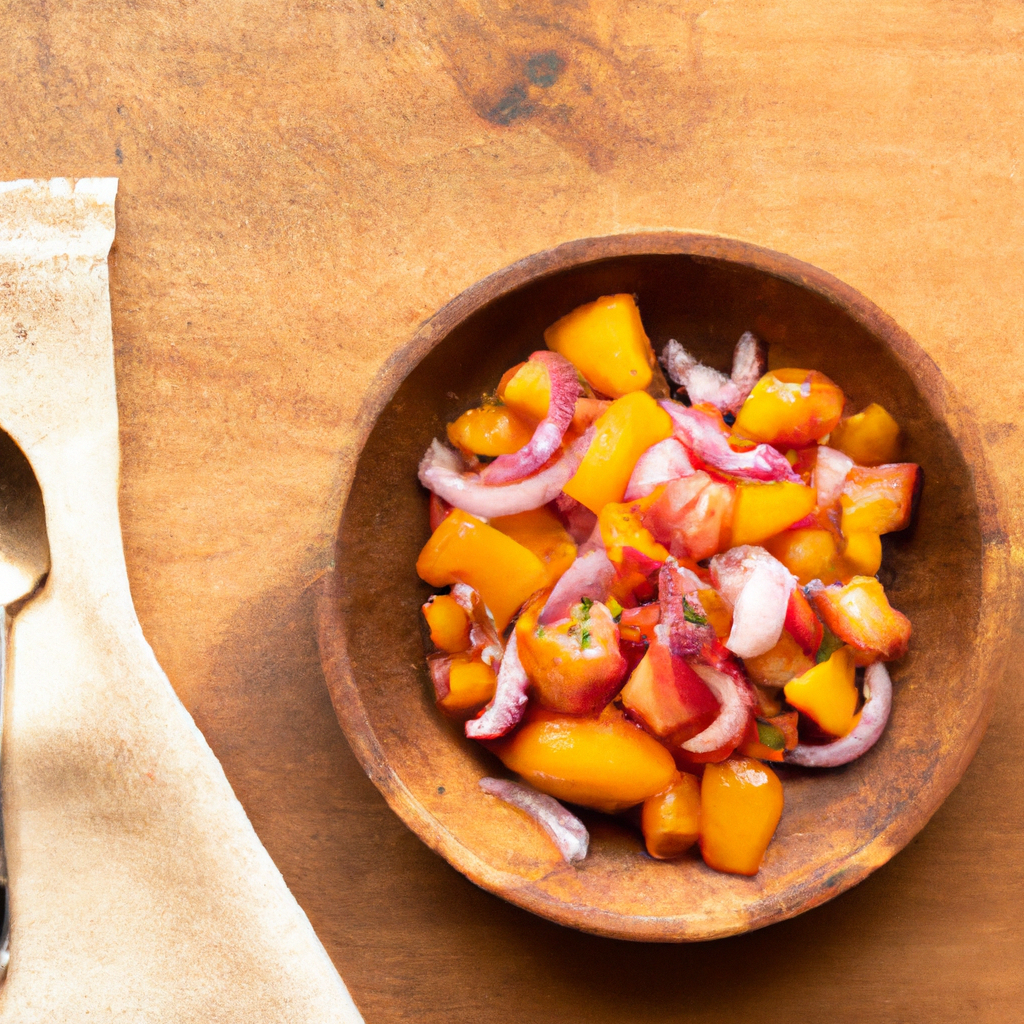 Fresh Peach Salsa