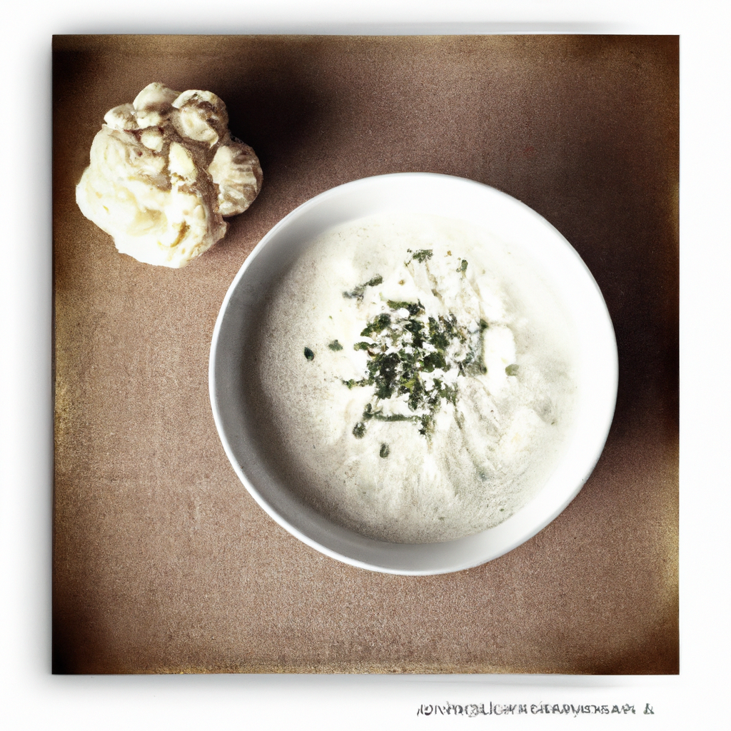 Cauliflower And Cheese Soup