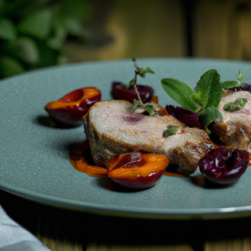 Cherries Jubilee Pork