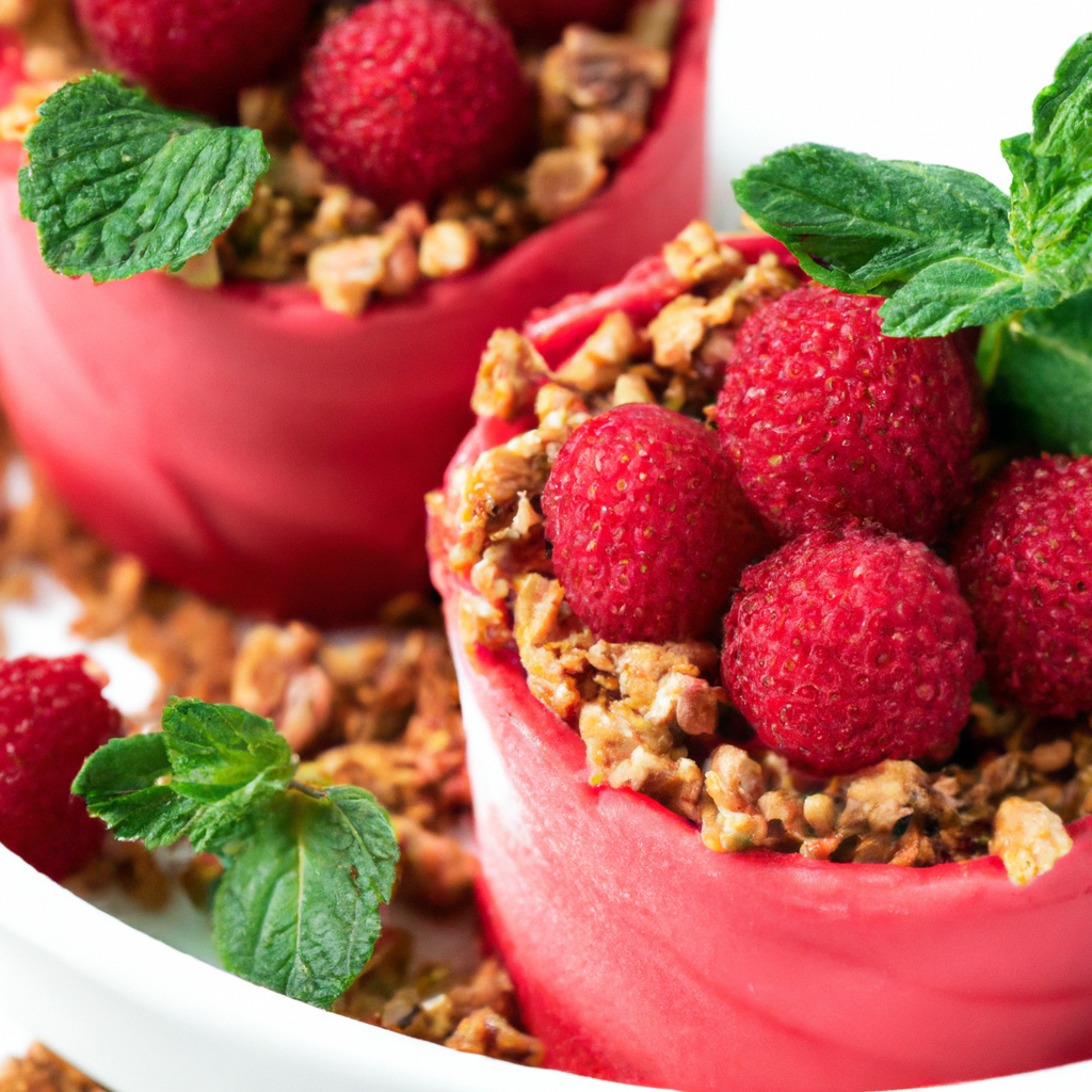 Frozen Raspberry Cups