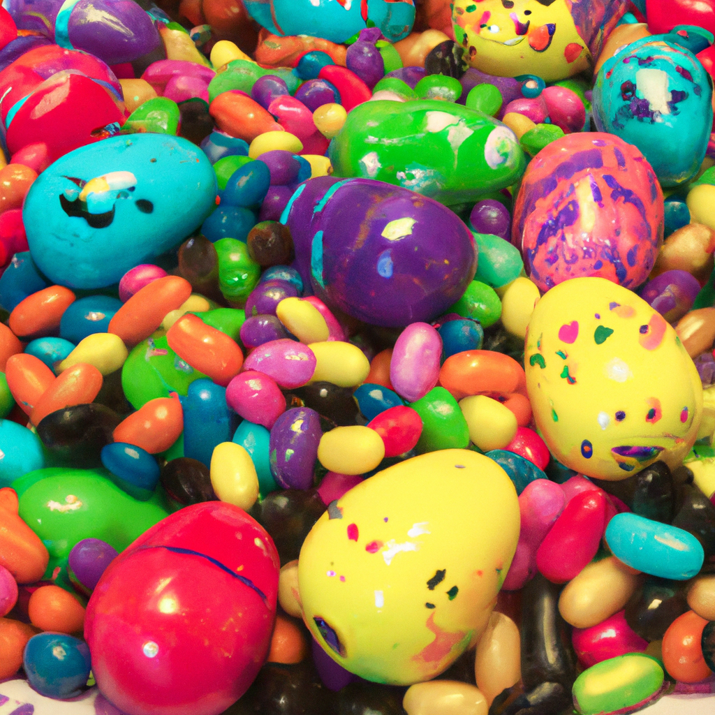Fudge Stuffed Easter Eggs