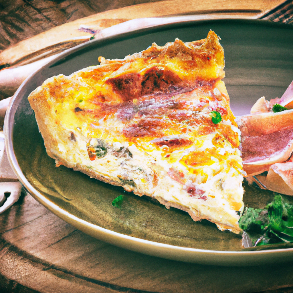 Ham And Cheese Quiche