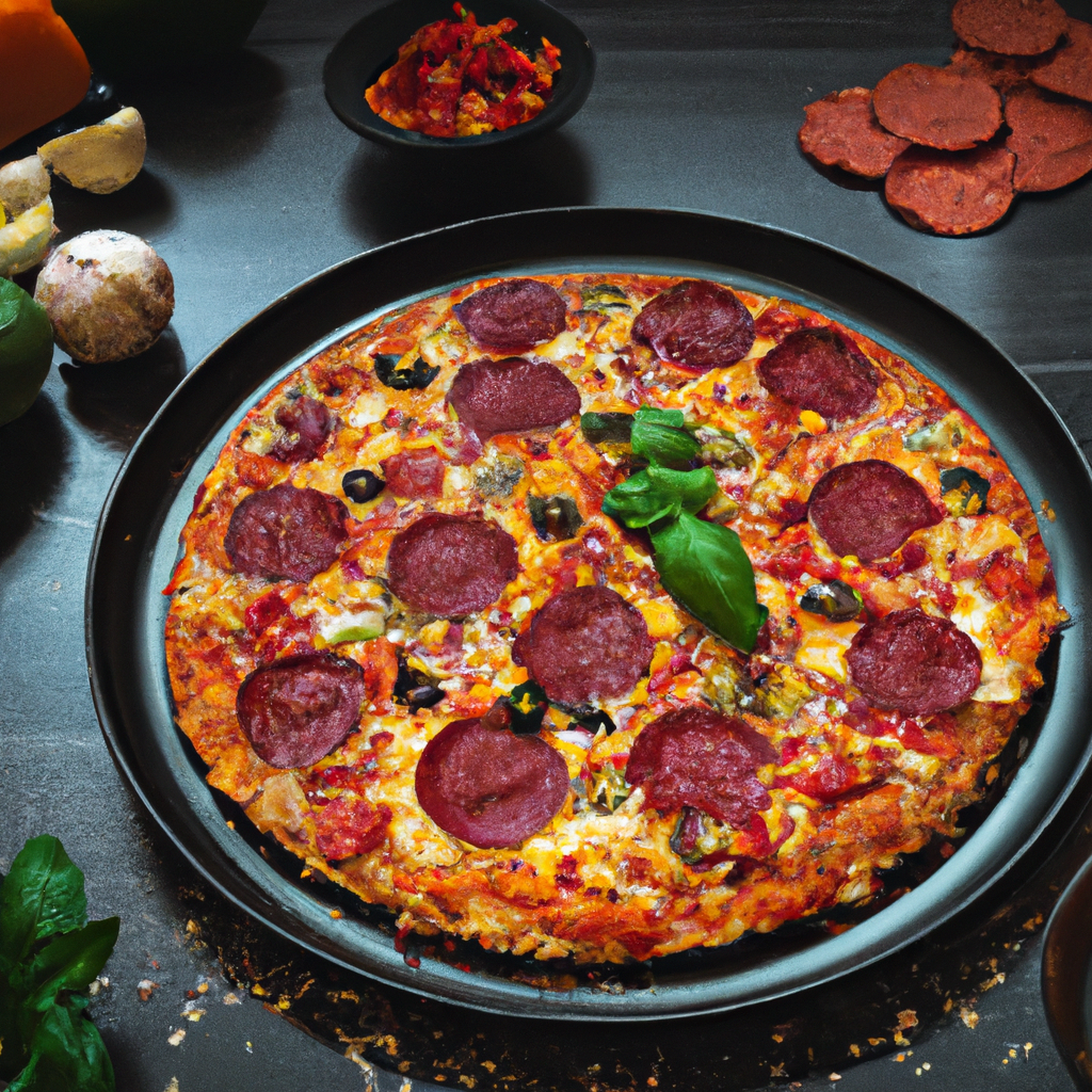 Electric Skillet Fried Pizza