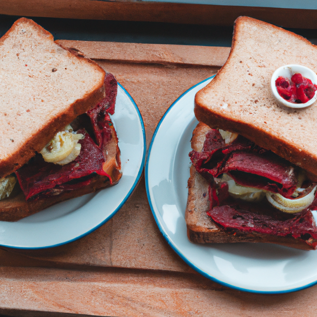 Candied Corned Beef Sandwiches