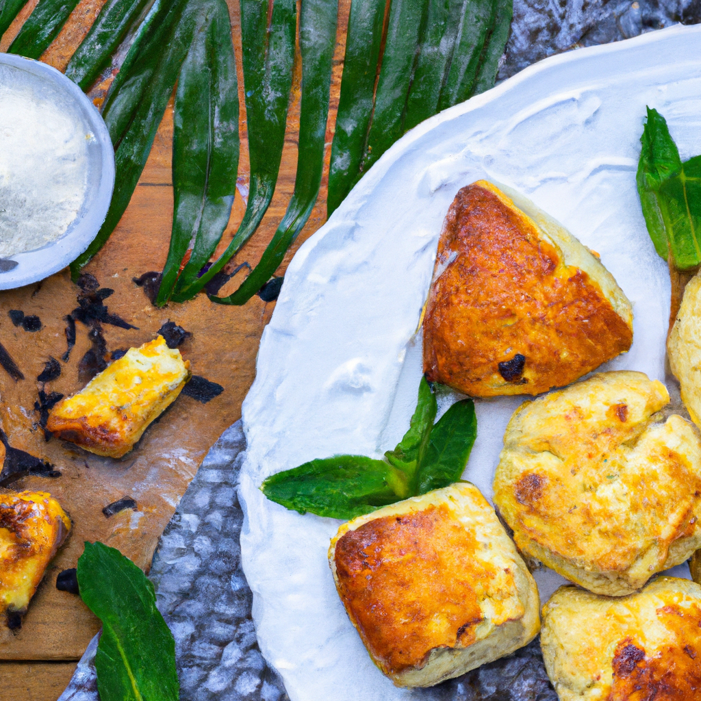 Spiced Pineapple Scones