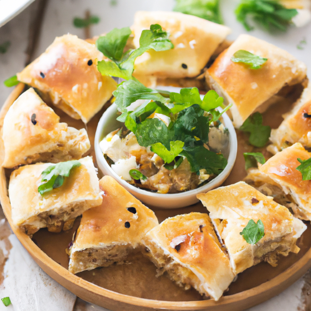 Artichoke Parmesan Phyllo Bites