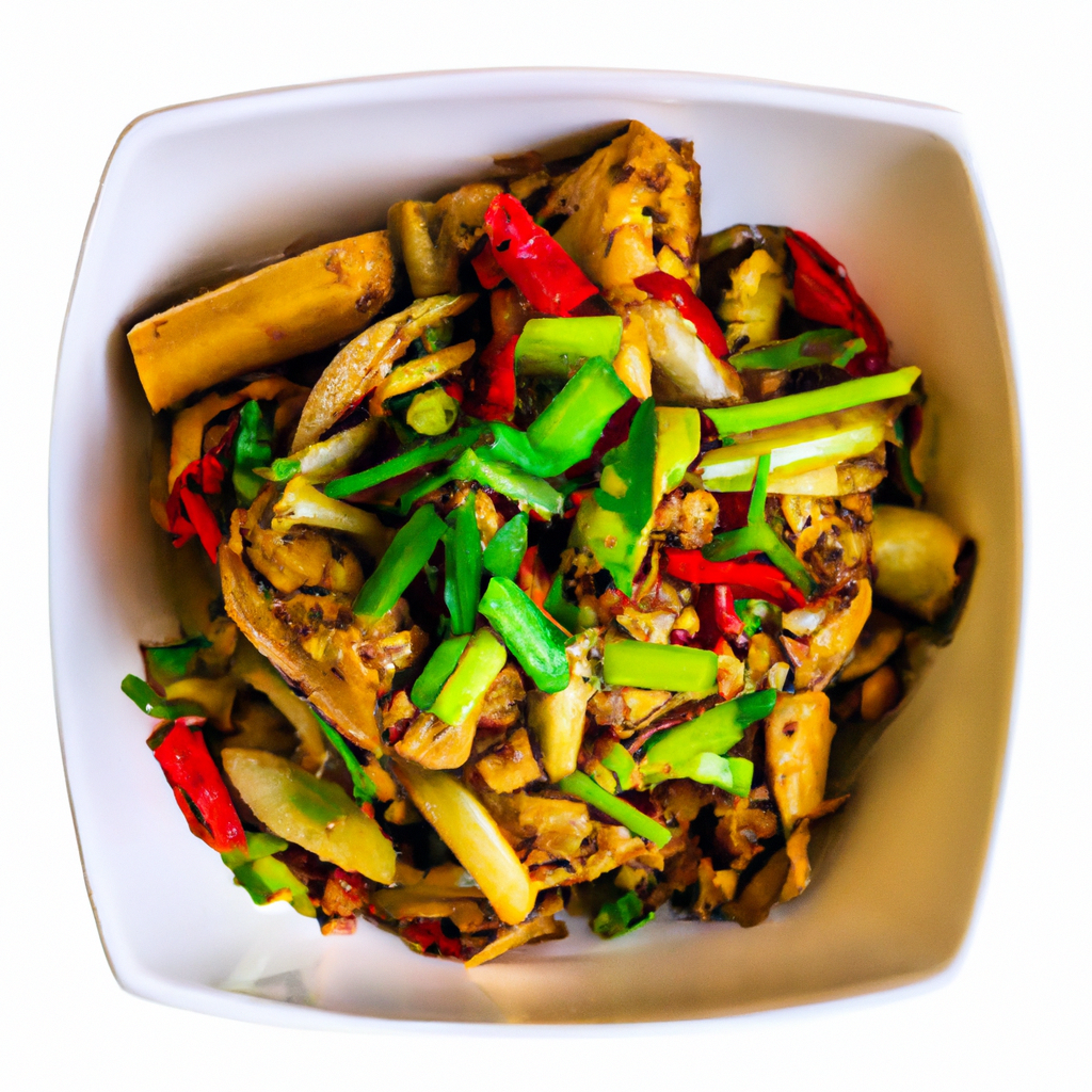 Asian Inspired Tempeh With Lemongrass And Cilantro