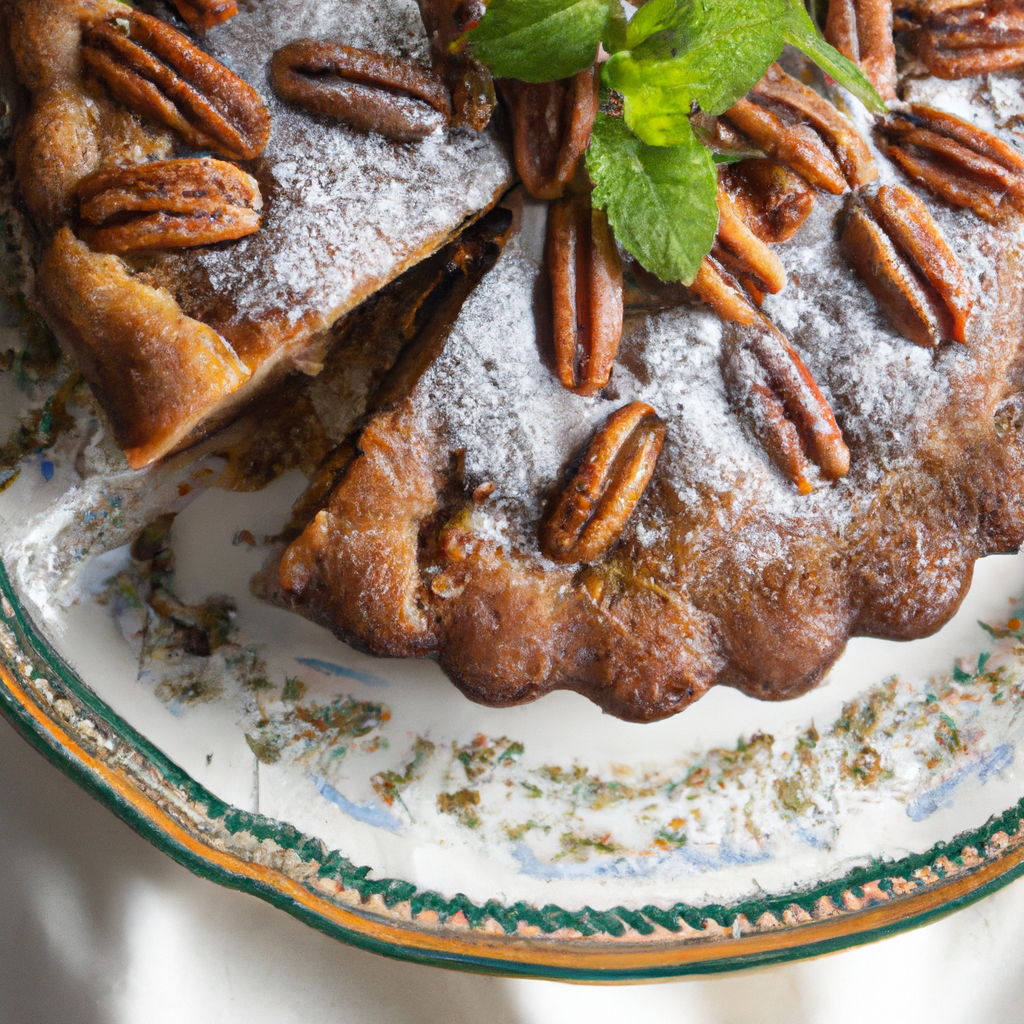 Abbys Pecan Apple Cake